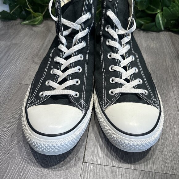 Converse All Star Size 14 Black Chuck Taylor EU 49 Men’s - Picture 3 of 9